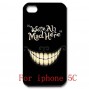 Buy 10pcs/lot Alice In Wonderland We're All Mad Here Custom Hard Plastic Case Cover For Iphone 4 4S 5 5S 5C online
