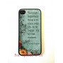 Buy 10pcs/lot Flower AUdrey Hepburn Quote Picture Skin Custom Hard Plastic Case Cover For Iphone 4 4S 5 5S 5C online