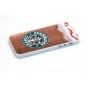 Buy 10pcs/lot New Arrival Logo Starbucks Ice Coffee Custom Hard Plastic Case Cover For Iphone 4 4S 5 5S 5C online