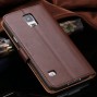 Buy Classic! Genuine Leather Case For Samsung Galaxy S5 I9600 Wallet Phone Bag Flip Cover with Stand and Card Holder RCD03906 online