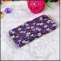 Buy Cherry tree sakura flowers PU Leather phone bags Case For iPhone 4G 4S original Flip Covers Stand Function Wallet Pouch online