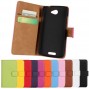 Buy Colors Leather Wallet Case Stand Cover For HTC One S Z520e Cases With Card Hold online