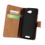 Buy Colors Leather Wallet Case Stand Cover For HTC One S Z520e Cases With Card Hold online
