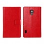 Buy Crazy Horse Wallet Leather Stand Case For LG Optimus L7 II/2 P715/P716 P714 Cases Cover With Credit Card online