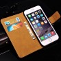 Buy 50 Pcs/Lot DHL Genuine Leather Wallet With Stand Case For iPhone 6 Plus 5.5 Inch Phone Bag with Card Holder In Stock online