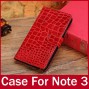 Buy Cool Crocodile PU Leather Wallet Case For Samsung Galaxy Note 3 iii Note3 N9000 With Card Holder Stand Function Phone Accessory online