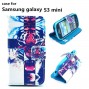 Buy Fashion Cross Tiger Phone Cases Cover Bag Shell Wallet with Card Holder Stand PU leather Luxury Case for Samsung Galaxy S3 mini online