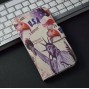 Buy Fashion design pattern leather wallet case for Sony Xperia V LT25I flip phone cover with card holder and stand online