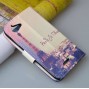 Buy Fashion design patterned Leather Flip Wallet case For Sony Xperia L S36H phone Cover With Card Holder and stand, online