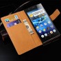 Buy Stand Design Genuine Leather Wallet Case For Lenovo K900 Phone Bag Book Style With Card Holder Drop Ship online