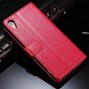 Buy Vintage Wallet With Stand PU Leather Case for Sony Xperia Z2 C770x Retro Phone Bag Luxury Cover With Card Holder Durable Black online
