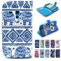 Buy Wallet Leather Case For Samsung Galaxy S3 mini i8190 Stand Credit Card Holder Slot Phone Bags Case for S3mini Elephant Owl Style online