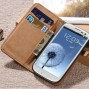 Buy Soft Fashion Stand Design PU Leather Case For Samsung Galaxy S3 i9300 Luxury Wallet Style Phone Back Cove online