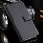 Buy Top Quality Luxury Genuine Leather Flip Case for iPhone 6 4.7 inch Wattet Style With Card Slot Phone Bag Cover for iphone6 FLM online