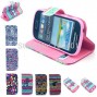Buy TPU Soft Case Cover for Samsung Galaxy S3 Mini i8190 with card holder flip leather wallet stand phone bag pouch BE2404 online