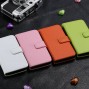 Buy Ultrathin Split Leather Case for Iphone 5 5s Wallet Cover With Magnetic Buckle Card Holder Stand Function RCD01249 online