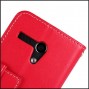 Buy Vintage Flower Red Wallet Stand leather case cover for Motorola moto G Phone Bag with magnet + online