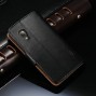 Buy Vintage Genuine Leather Case For LG Optimus L5 ll E460 Wallet Style With Stand Phone Bag 2 Card holders 1 Bill Site online