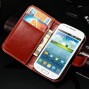 Buy Vintage Wallet with Card Holder Stand PU Leather Case For Samsung Galaxy Trend Duos S7562 Phone Bag online