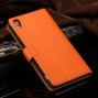 Buy Vintage Wallet With Stand Real Leather Case for Sony Xperia Z2 C770x Retro Phone Luxury Cover Bags Classice Brown Black RCD03923 online