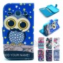 Buy Wallet Leather Case For Samsung Galaxy Core I8260 I8262 Back Stand holder Credit Card Holder Slot Phone bags cases online