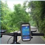 Buy Waterproof Motorcyle Bike Holder Bicycle Handlebar Mount Holder Stand Waterproof Case For GPS SATNAV online