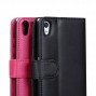 Buy Z2 Phone Case Leather Wallet Case For Sony_Xperia Z2 D6502 D6503 Flip Cover With Photo Frame Card Slots Stand Hard online
