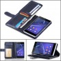 Buy Z2 Wallet Leather Phone Case For Sony_Xperia Z2 Case Stand Design With 6 Card Holders Stand Design Flip Cover online