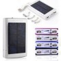 Buy 100% New Brand Solar Power Bank 30000mAh Dual USB Charger Battery For iPhone 4/4G/4S/5/5S online
