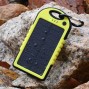 Buy 10pcs/lot,5000mah Solar Charger Portable Waterproof Dual USB LED Backup External Panel Power Bank for iPad iPhone 5s Samsung HTC online