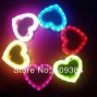 Buy 10pcs/lot Creative Lovely Love Heart Style Portable Flashing Power Bank Moved Battery Charger for Samsung iphone HTC Smart phone online