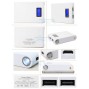 Buy 12000mAh LCD LED USB White External Power Bank Battery Charger for iPhone Samsung HTC S15-W online