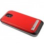 Buy Red Power Bank 3200mAh Portable Power Bank External Battery with Flip Leather Case & Holder for Samsung Galaxy S IV / i9500 online