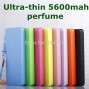 Buy UPS/FEDEX New Ultra-thin 5600mah perfume polymer mobile power bank general charger external backup battery pack Polymer battery online