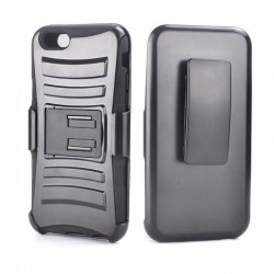 2 in 1 Hybrid Phone Case + Belt Clip Holster cover For iPhone 6 Pc+Silicone Kickstand Protective bags cases