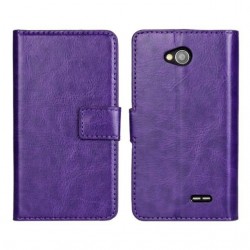 Crazy Horse Leather Case For LG L70 D325 D320 Phone Cases Flip Leather Cover with Stand