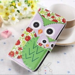 Fashion Owl Flip Leather Wallet Case For Motorola G Phone Caes For Moto G Stand Cover Back Card Holder