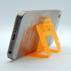 Foldable Holder For iPhone5s 4s iPad Samsung Galaxy S4 S3 N7100 Tablet Card Type Stand Stents 0208
