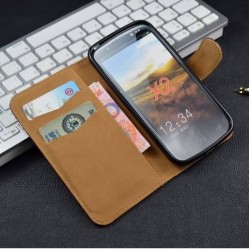 4 colors ,new arrive umi x2 pouch case leather cover for umi x2 phone with stand fuction and credit card holder,