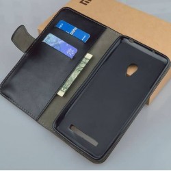 Crazy horse Flip Case for Asus ZenFone 5 with card slot and stand function