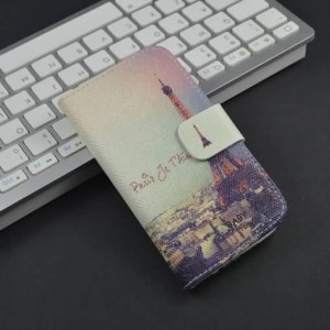 Buy Cute Cartoon Pattern Leather Case For nokia lumia 710 Phone Cover with Stand and Card Slots , online