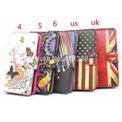 Flower Butterfly Meteor Wallet Leather Magnetic Case Card Holder Stand Phone Cover Skin For Sony Xperia E1 D2005 D2104 D2105