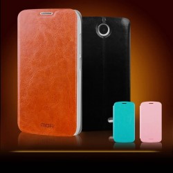 For Lenovo A560 case Fashion stand phone cases Genuine Leather case cover for Lenovo A560,
