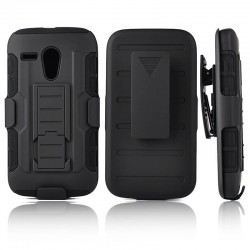For Moto G Case Future Armor For Motorola Moto G DVX XT1032 Impact Hybrid Case Cover + Belt Clip Holster Stand Phone bags Cases
