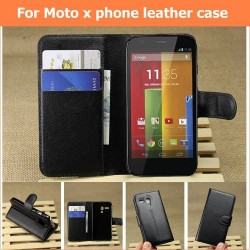 For Motorola moto G DVX XT1028 XT1032 XT1031 pu leather phone bags cover flip case With card holder +stand function wallet pouch
