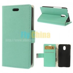 1PCS Cases & Bags Lychee Leather Card Holder Stand Flip Cover Case For HTC Desire 210