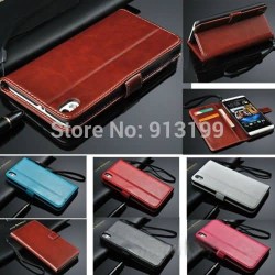 1Pcs Retro Stand Wallet Flip Cover Leather Case for HTC Desire 816 5 colors available