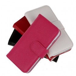 PU Wallet Leather Case For LG L90 (410) Flip Buckle Stand Card Holder Case Cover For LG L90 dual d405 d410 Phone