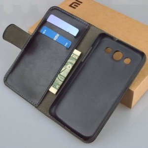 Buy Crazy Horse Flip Leather Case Cover For Samsung Galaxy Win i8550/i8552 with Stand Function and Card Holder, online