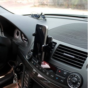 Buy car air ac outlet universal holder cover stand for iphone 3 4 htc pda mp3 4 auto accessories online